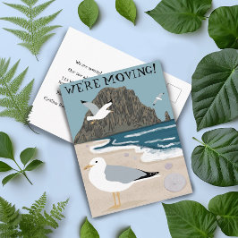 Cambio de dirección de Invitación móvil de gaviota