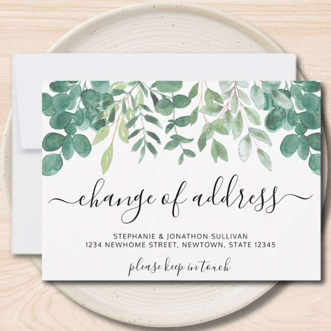 Cambio De Dirección Eucalyptus Invitación De Movim (Subido por el creador)