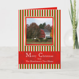 Cambio de dirección Tarjeta de Navidades de foto