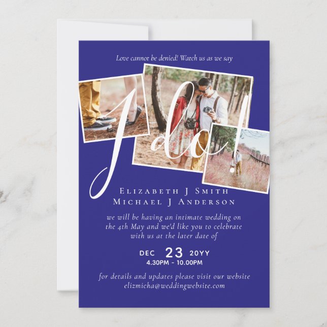 Cambio de fecha de recepción por aplazamiento del  (Anverso)