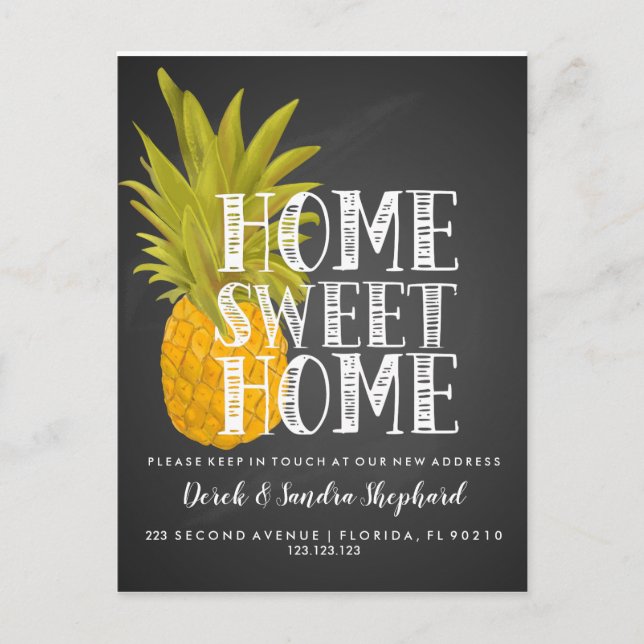 Cambio de la postal de dirección que hemos movido  (Anverso)