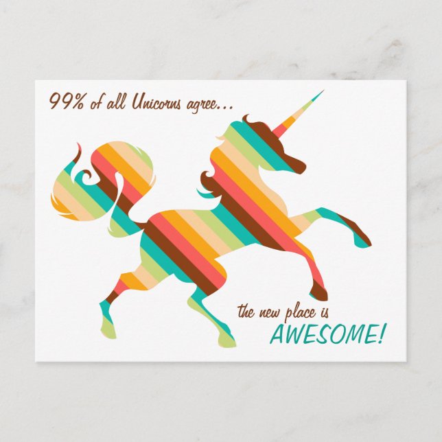 Cambio de la postal de la dirección (Anverso)