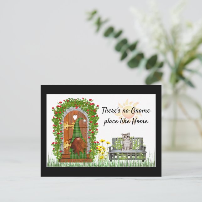 Cambio de la postal de la dirección (Anverso de pie)