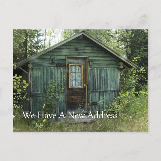 Cambio de la tarjeta de dirección #22 (Anverso)