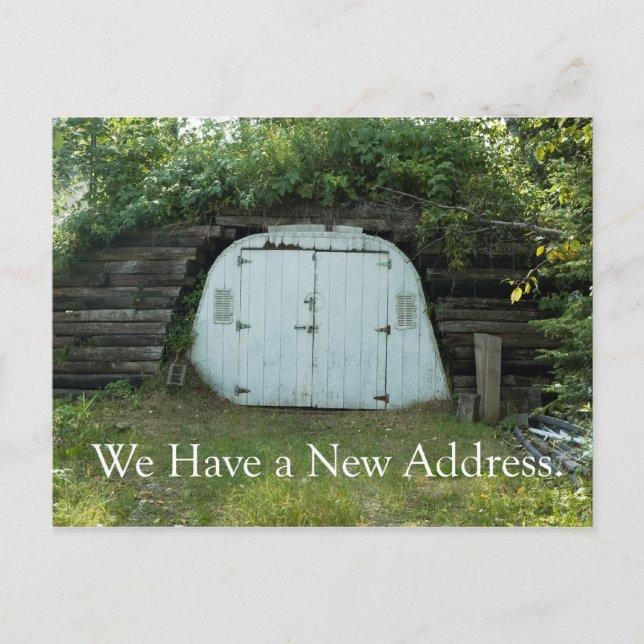 Cambio de la tarjeta de dirección - Bunker subterr (Anverso)