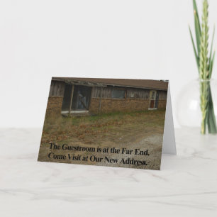 Cambio de la tarjeta de dirección: Estancia