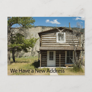 Cambio de la tarjeta de dirección: Log Cabin 2