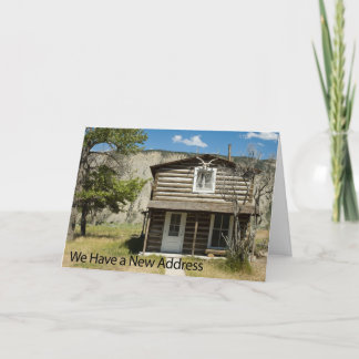 Cambio de la tarjeta de dirección: Log Cabin 2