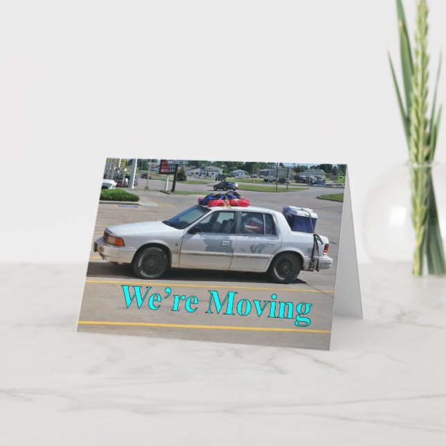 Cambio de la tarjeta de dirección: Nos estamos mud (Anverso)