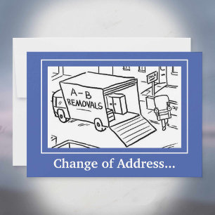 Cambio de la tarjeta de Invitación de dirección.