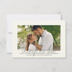 Cambio de la tarjeta de Invitación fotográfica de