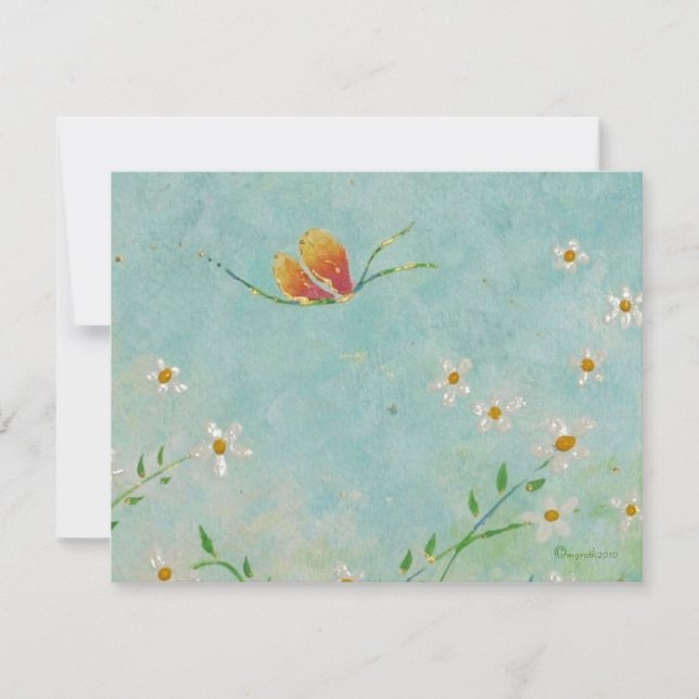 cambio de la tarjeta de mariposa de dirección (Anverso)