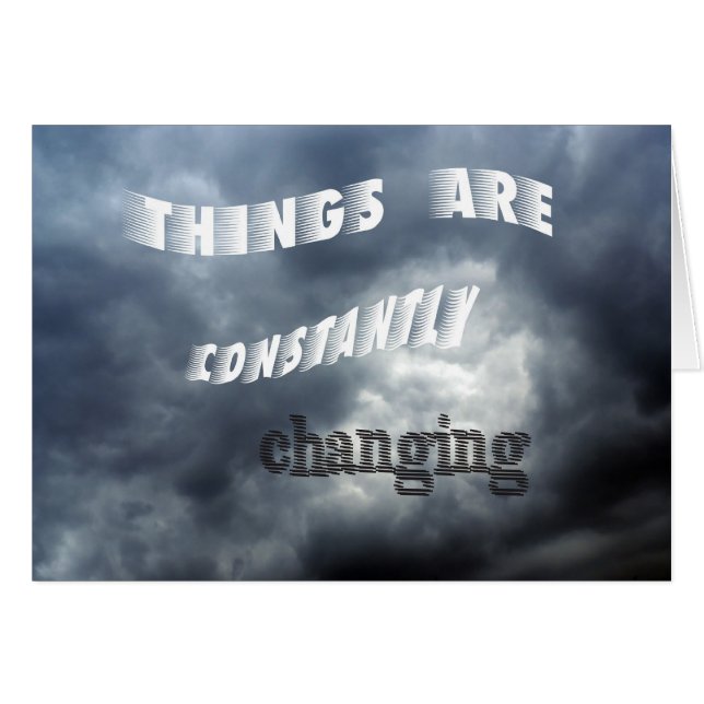 Cambio de las cosas (Anverso (Horizontal))