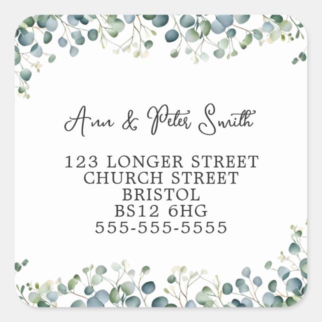 Cambio de las hojas de la etiqueta de devolución d (Anverso)