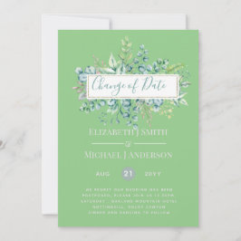 Cambio de Planes Fecha Verenery Eucalyptus Evento