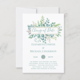 Cambio de Planes Fecha Verenery Eucalyptus Evento