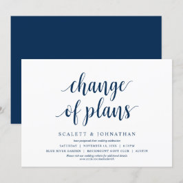 Cambio de planes, Tarjeta de cambio de fecha de bo