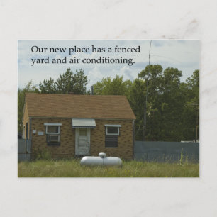 Cambio de postal de la dirección: Yarda cercada