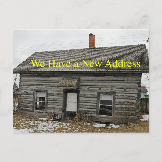 Cambio de tarjeta de dirección en la cabina de los (Anverso)