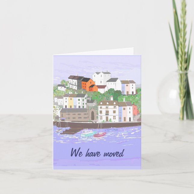 Cambio de tarjeta de la dirección (Anverso)