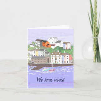 Cambio de tarjeta de la dirección