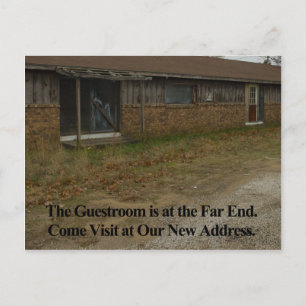 Cambio de tarjeta de la dirección: Guestroom