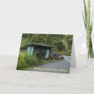 Cambio de tarjeta de la dirección: Nueva dirección