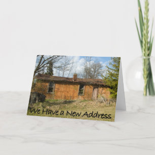 Cambio humorístico de la tarjeta de dirección