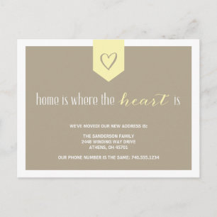 Cambio lindo de invitación de la dirección