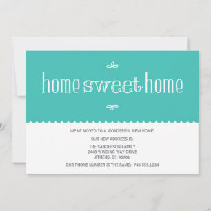 Cambio lindo de invitación de la dirección