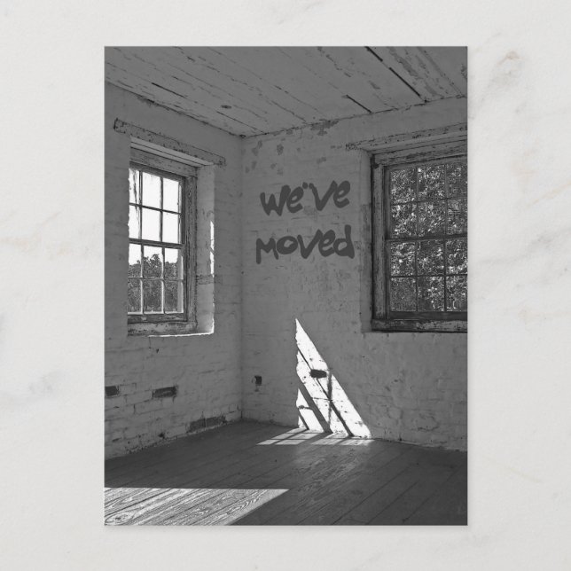 Cambio móvil de la tarjeta postal de dirección (Anverso)