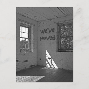 Cambio móvil de postal de la dirección