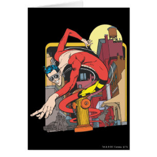 Cambios de forma de hombre plástico en la ciudad