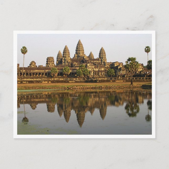 Camboya | Angkor Wat Foto de viaje Postal (Anverso)