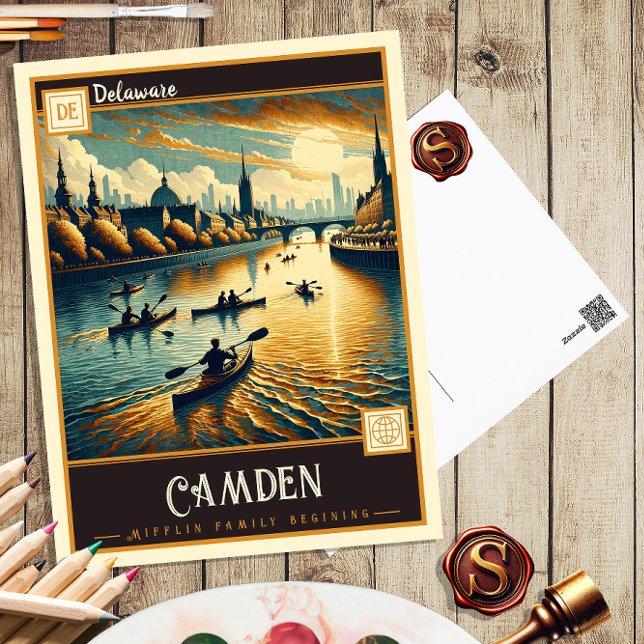 Camden, Delaware | Postal de época (Subido por el creador)