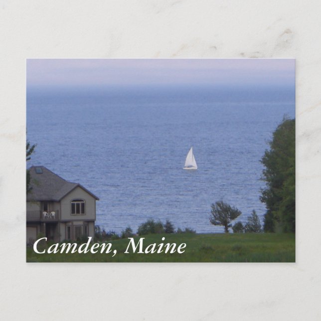 Camden, postal Maine (Anverso)