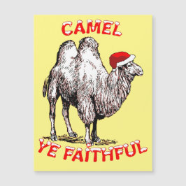 Camel Ye Faithful Fun Pun Holiday Design