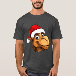 Camello Camiseta de Navidad