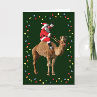 Camello de Hump Day y tarjetas navideñas de Santa 