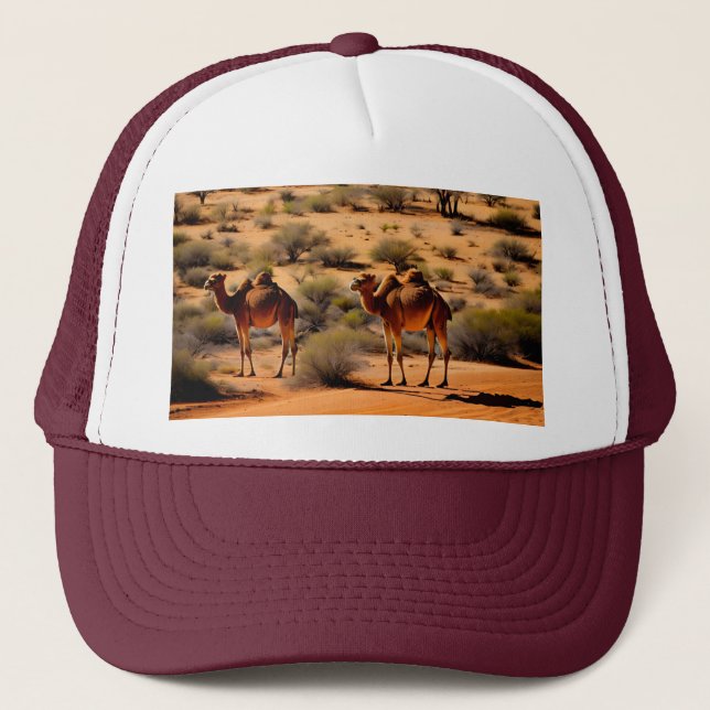 Camellos En Australia, Gorra De Camioneros (Anverso)
