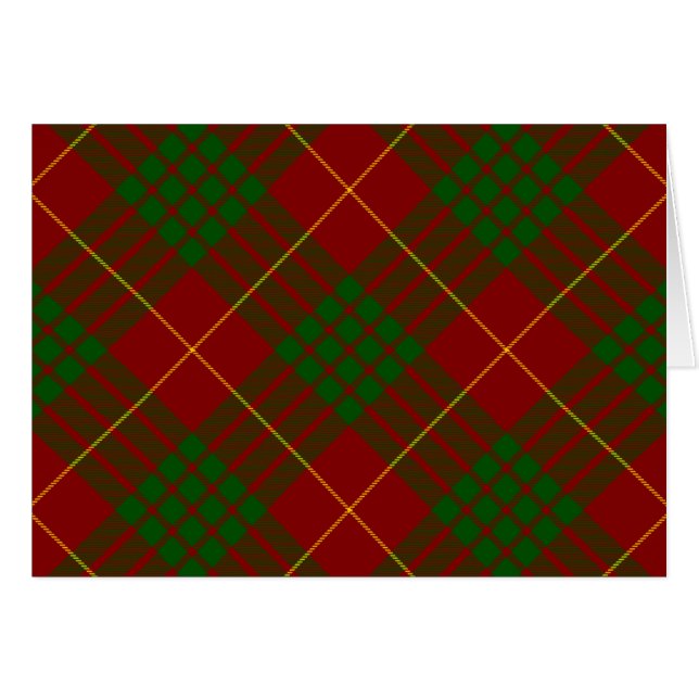 Cameron tartan green (Anverso (Horizontal))