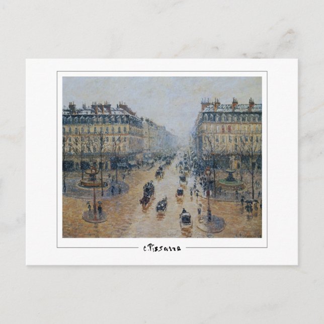 Camille Pissarro #181 - Postales Bellas Artes (Anverso)