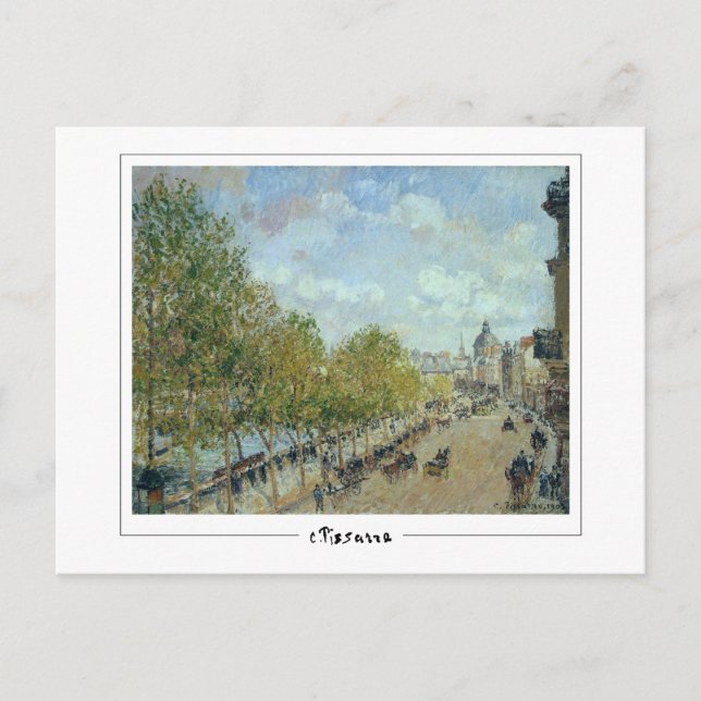 Camille Pissarro #216-2 - Postales Bellas Artes (Anverso)