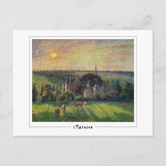 Camille Pissarro #245-2 - Postales Bellas Artes (Anverso)
