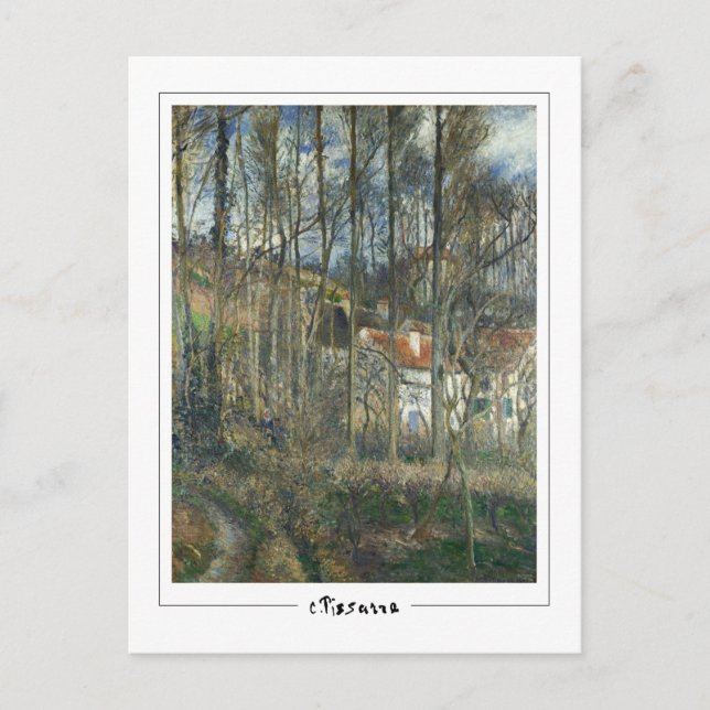 Camille Pissarro #448-2 - Postales Bellas Artes (Anverso)