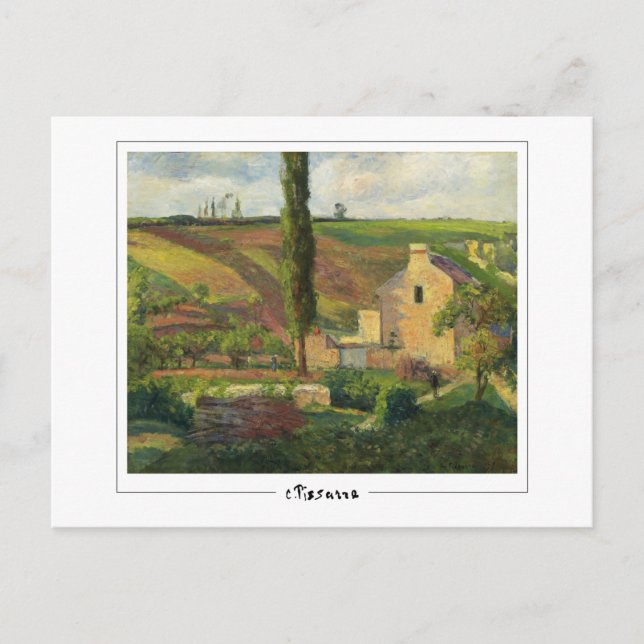 Camille Pissarro #521-2 - Postales Bellas Artes (Anverso)