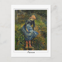 Camille Pissarro #530-2 - Tarjeta postal de arte f