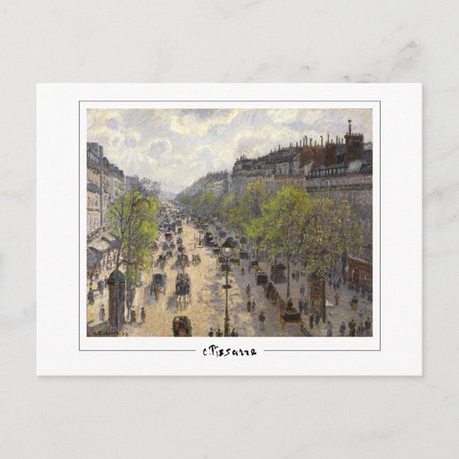 Camille Pissarro #7-2 - Postal Bella Artes (Anverso)