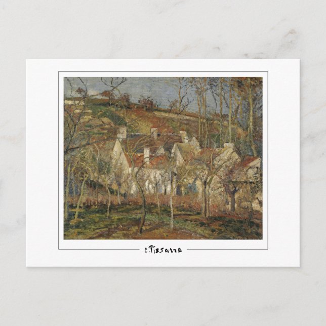 Camille Pissarro #8 - Postal Bella Artes (Anverso)