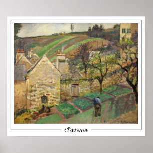 Camille Pissarro cartel de arte de Zedign #25-2